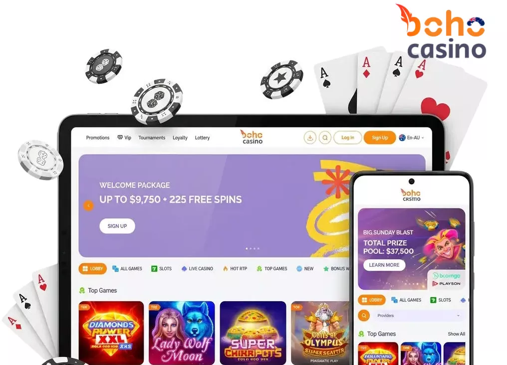 BOHO Casino App Screenshot
